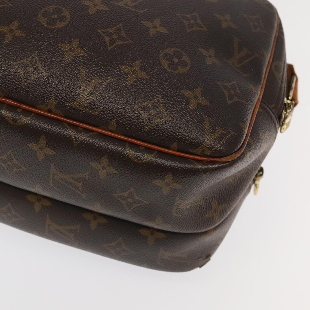 LOUIS VUITTON Monogram Reporter PM Shoulder Bag M45254 LV fm4215