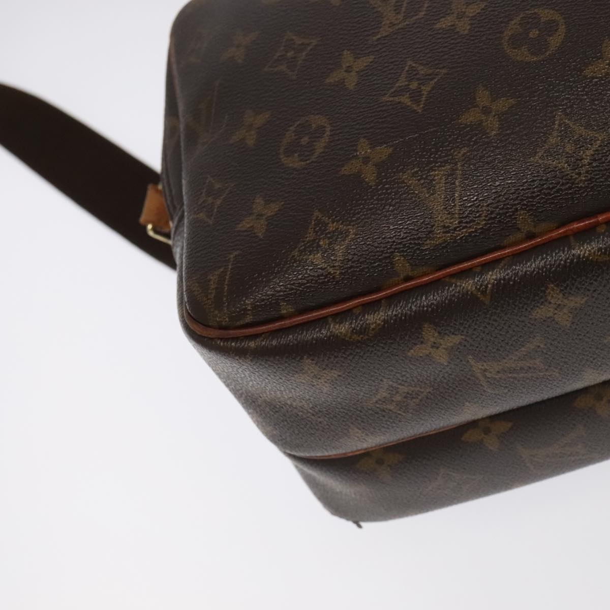LOUIS VUITTON Monogram Reporter PM Shoulder Bag M45254 LV fm4215