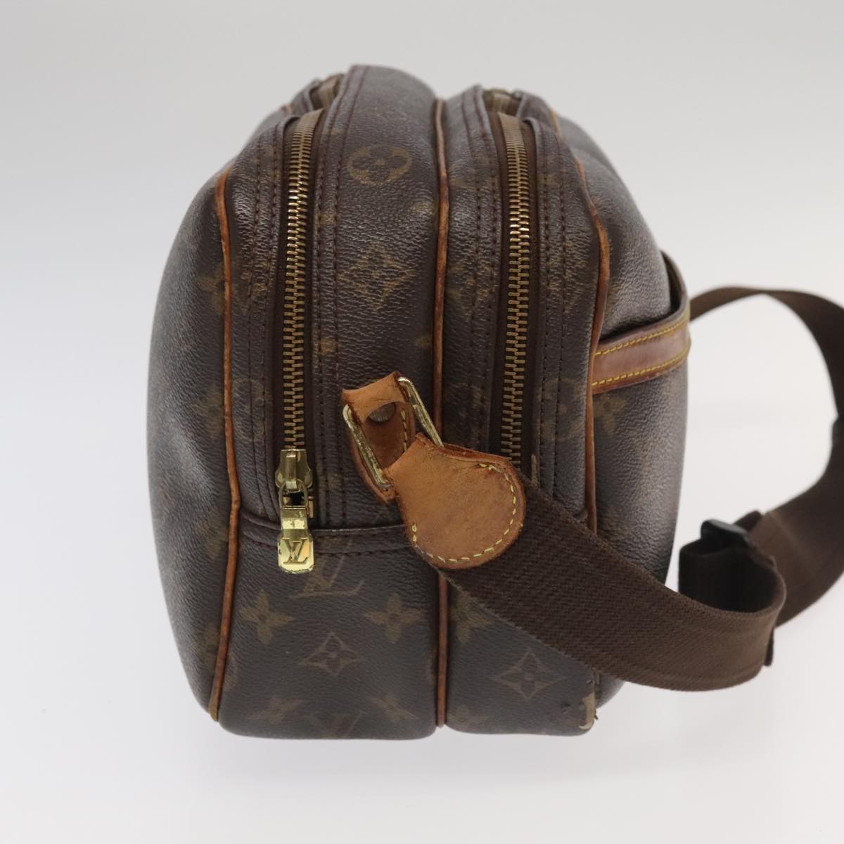 LOUIS VUITTON Monogram Reporter PM Shoulder Bag M45254 LV fm4215