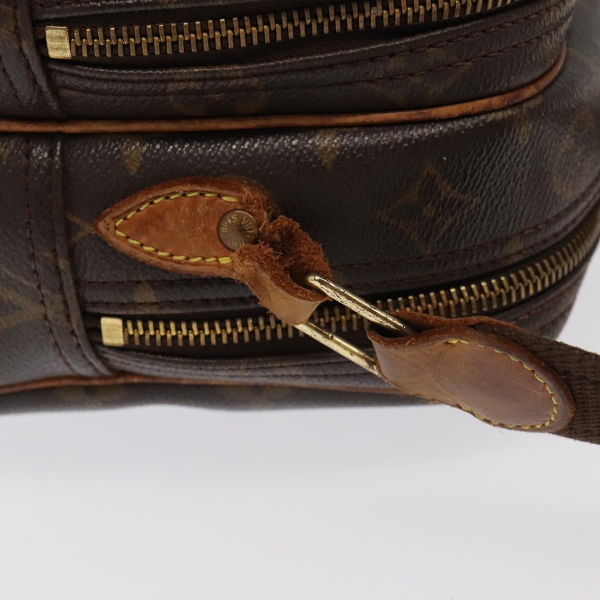 LOUIS VUITTON Monogram Reporter PM Shoulder Bag M45254 LV fm4215