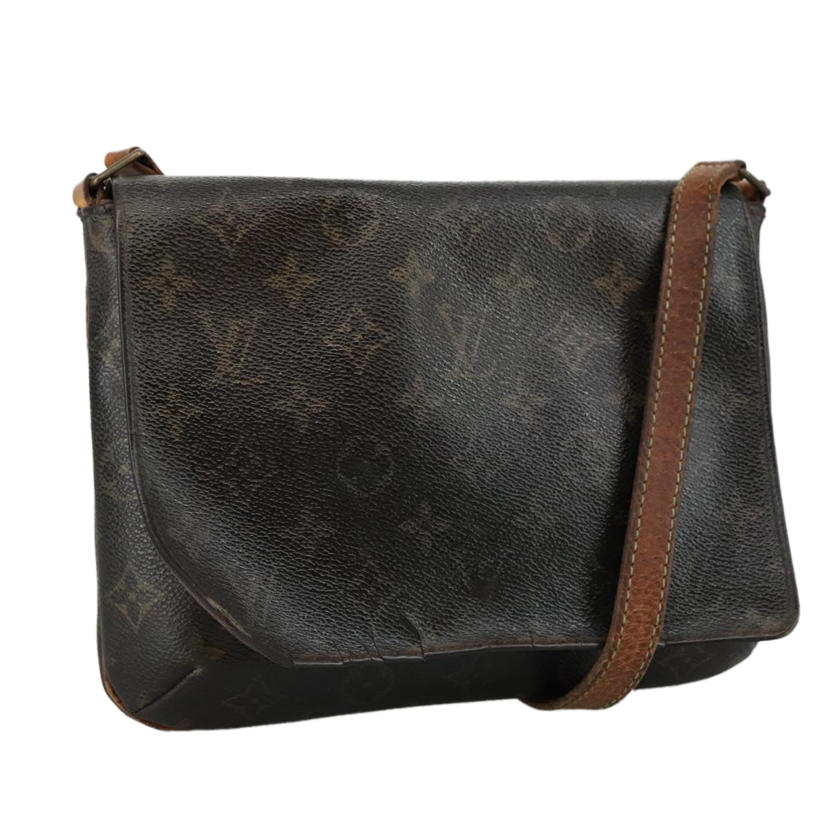 LOUIS VUITTON Monogram Musette Tango Long Shoulder Bag M51388 LV fm4218