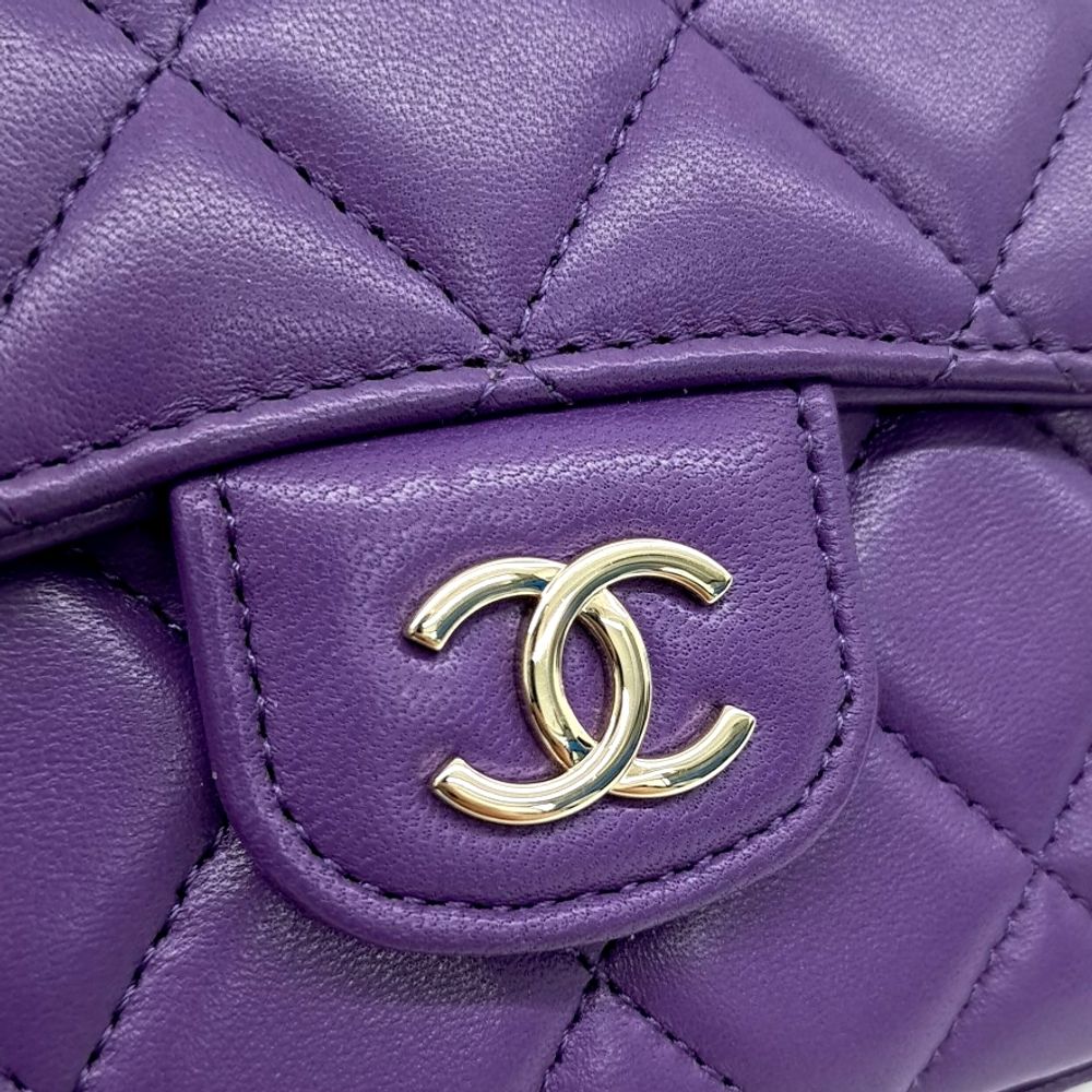 Chanel Top Handle Mini Chain Cross Bag (10124487)