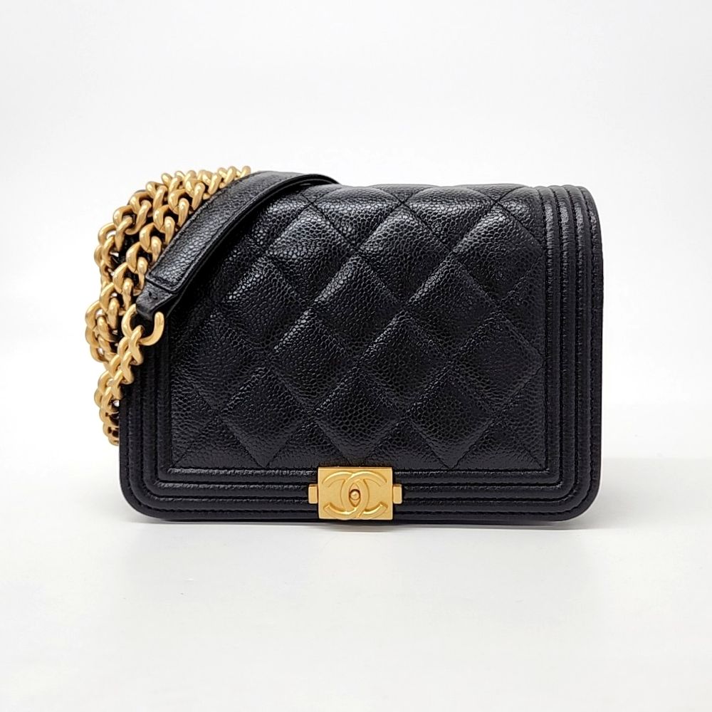 Chanel Caviar Boy Woc Mini Cross Bag (10166681)