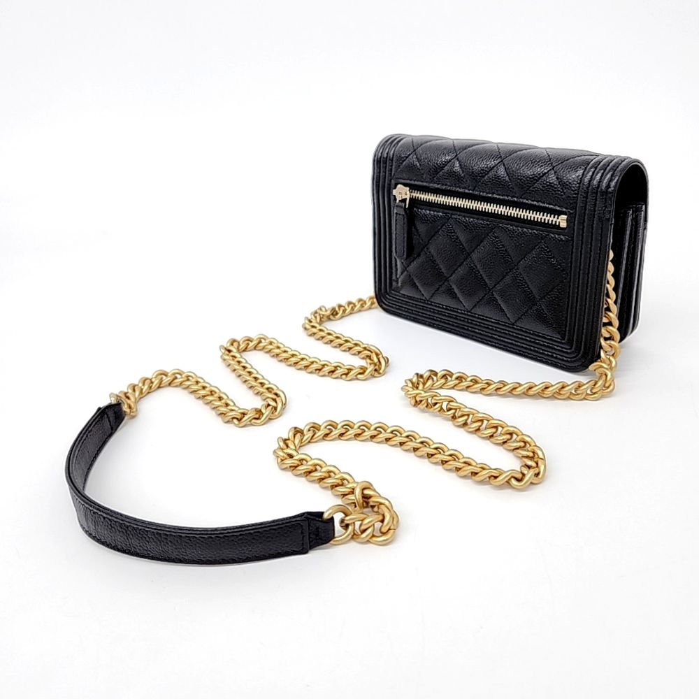 Chanel Caviar Boy Woc Mini Cross Bag (10166681)