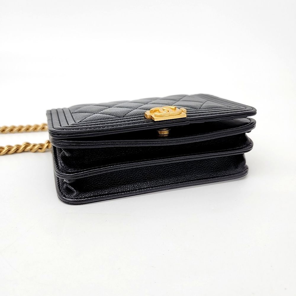 Chanel Caviar Boy Woc Mini Cross Bag (10166681)