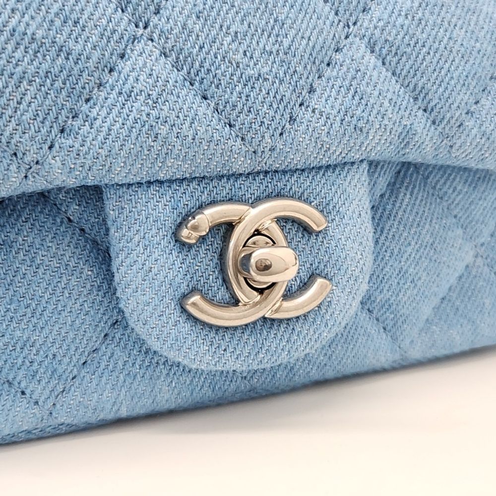 Chanel Denim Heart Ball New Mini Cross Bag As3828 (10175814)