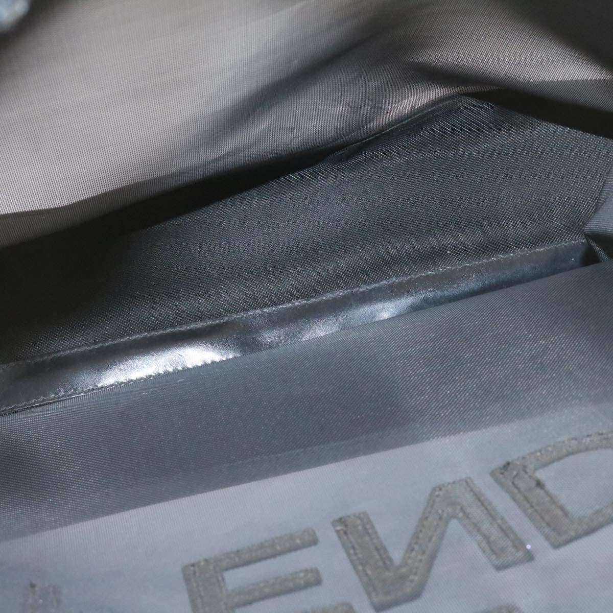 FENDI Tote Bag Nylon See-through mesh Black am1409g