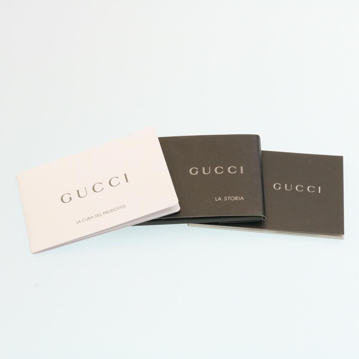 GUCCI GG Canvas Sherry Line Shoulder Bag Brown Red Green am1564g