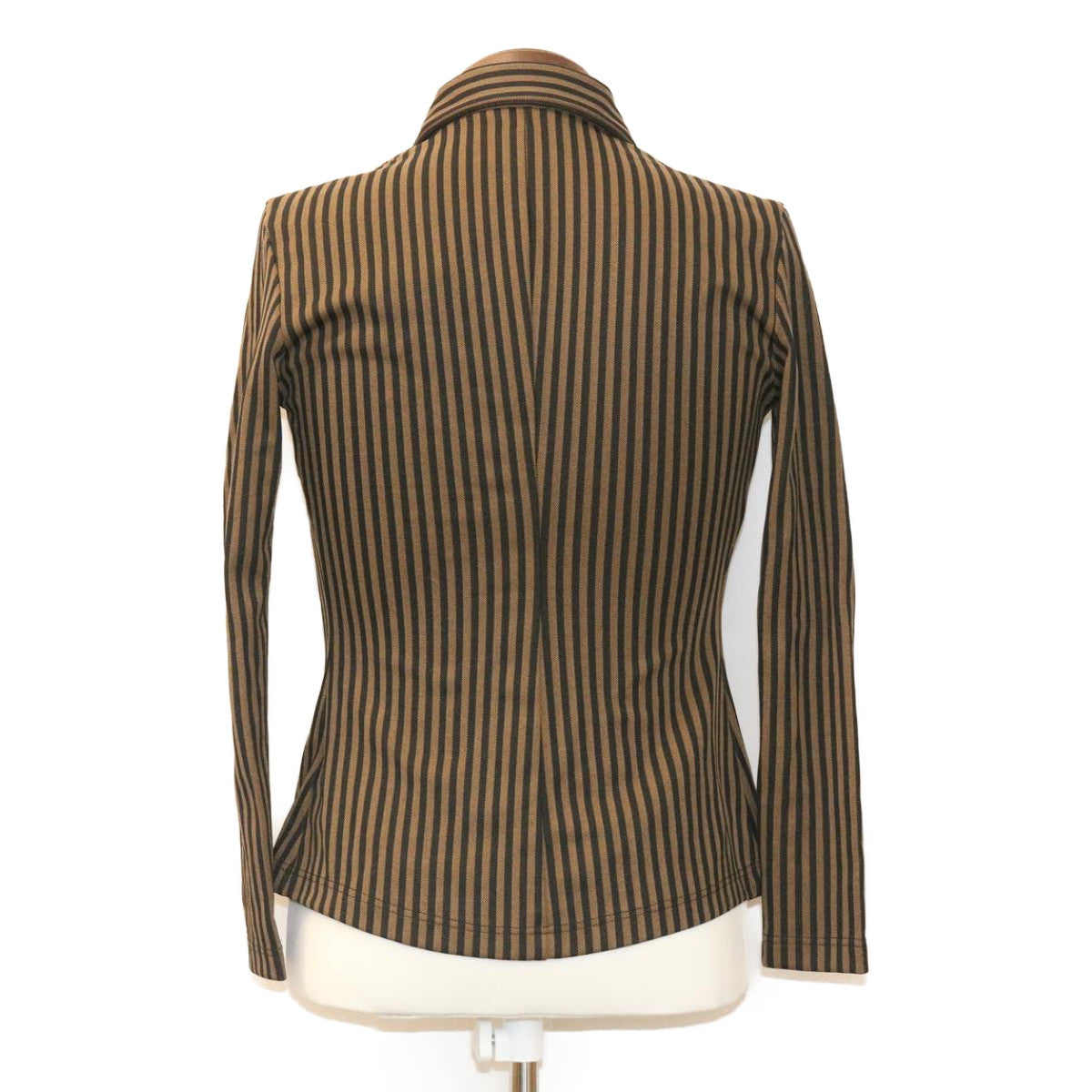 FENDI Pecan Jacket Nylon Black Brown am1724g
