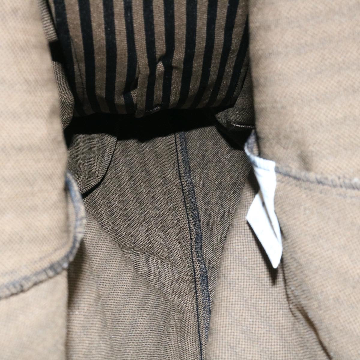 FENDI Pecan Jacket Nylon Black Brown am1724g