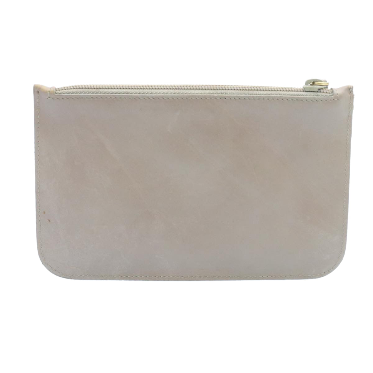 GUCCI Pouch Leather Gray am1843g