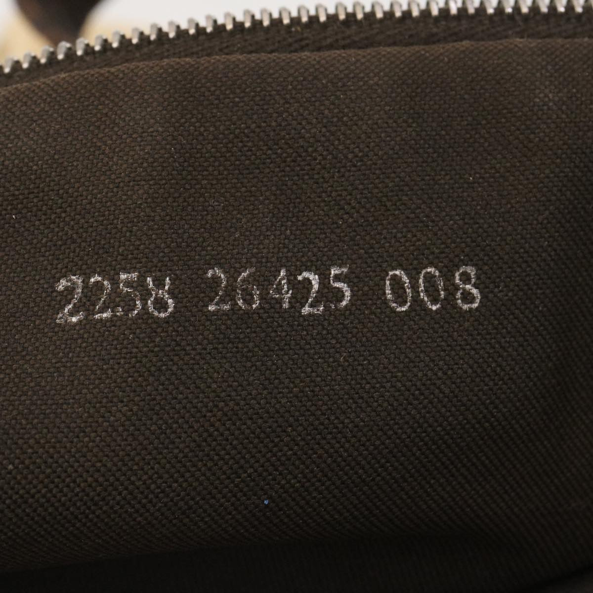 FENDI Zucca Canvas Mamma Baguette Shoulder Bag Beige am2225g