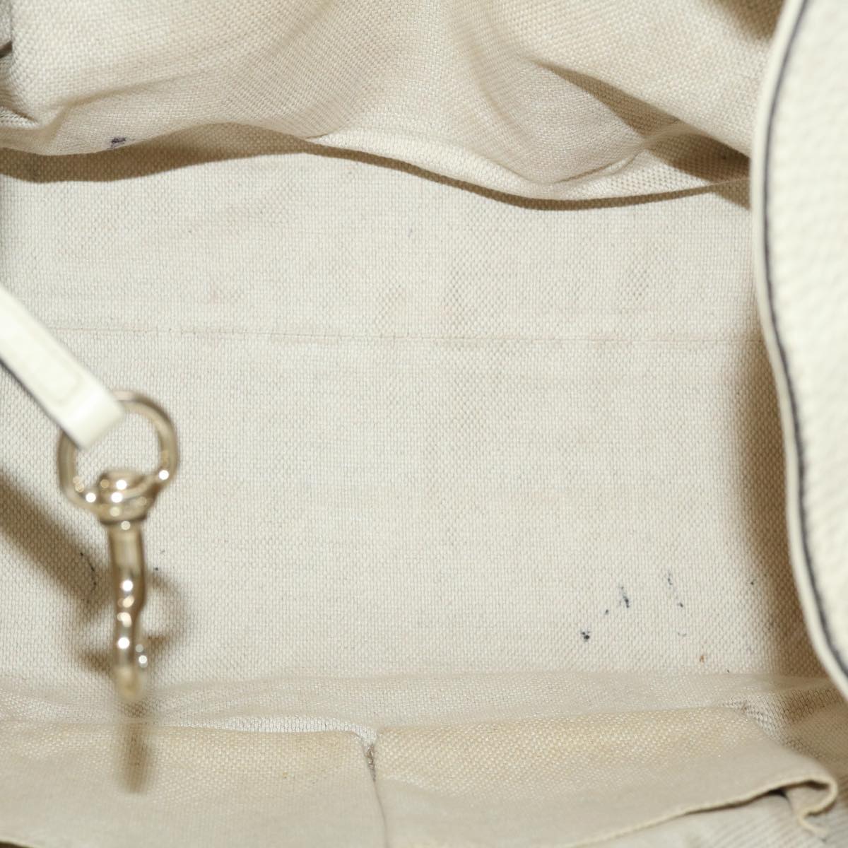 GUCCI Soho Fringe Tote Bag White am2471g
