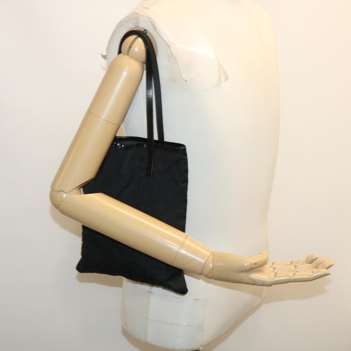 FENDI Zucca Canvas Hand Bag Black am2474g