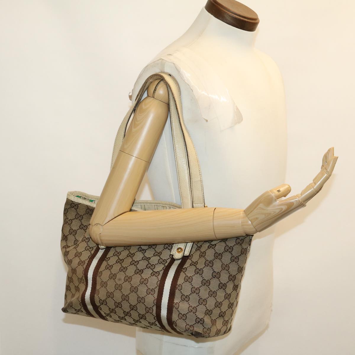 GUCCI Fendi Balenciaga Shoulder Bag 3Set Beige Purple black am2574g