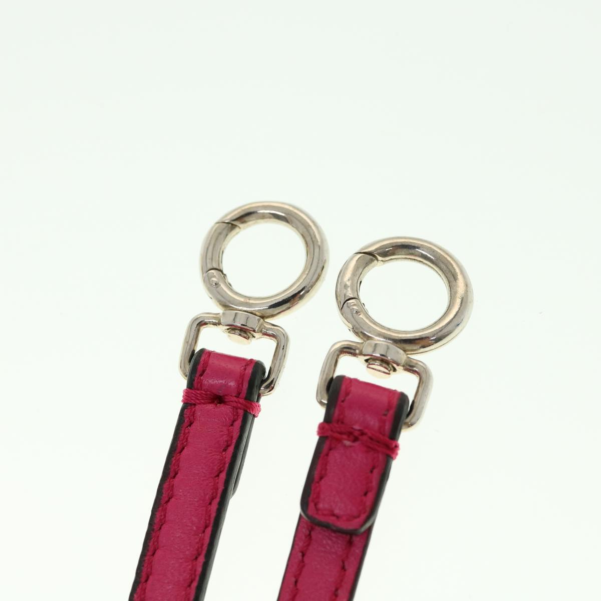 FENDI Micro Peek A Boo Hand Bag Leather 2way Pink am2705gA