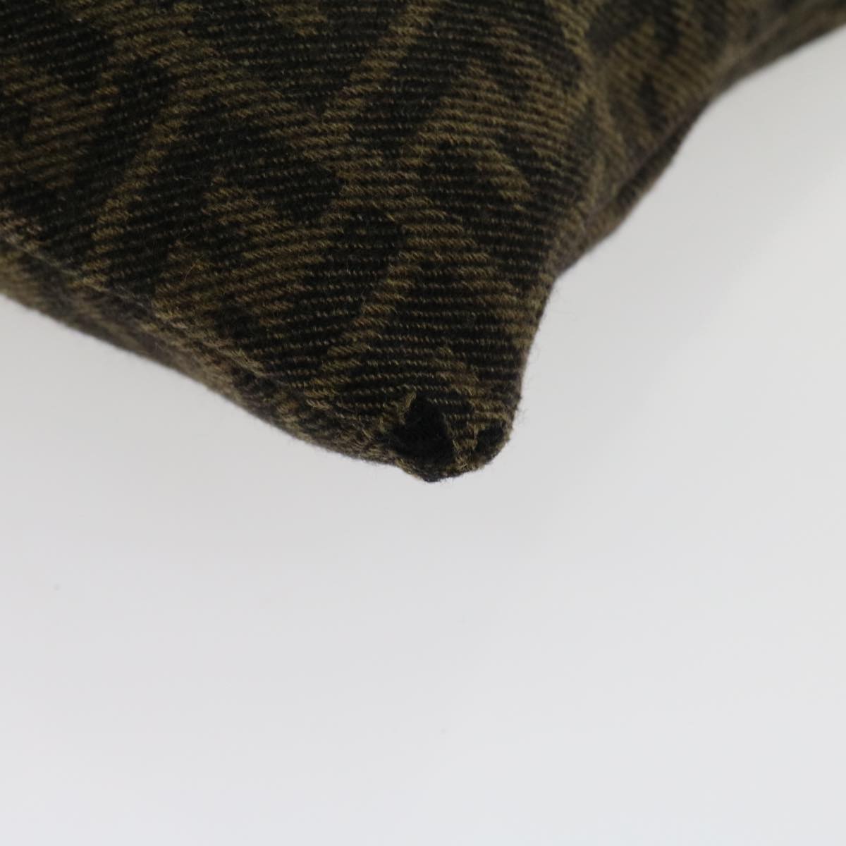 FENDI Zucca Canvas Tote Bag Wool Brown am2733g