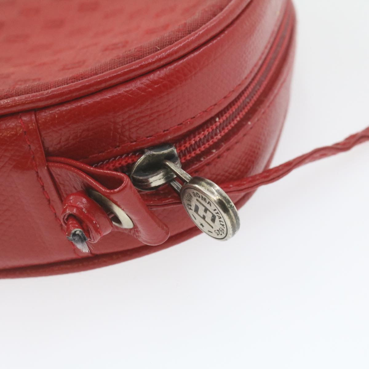 FENDI Shoulder Bag Red am864g
