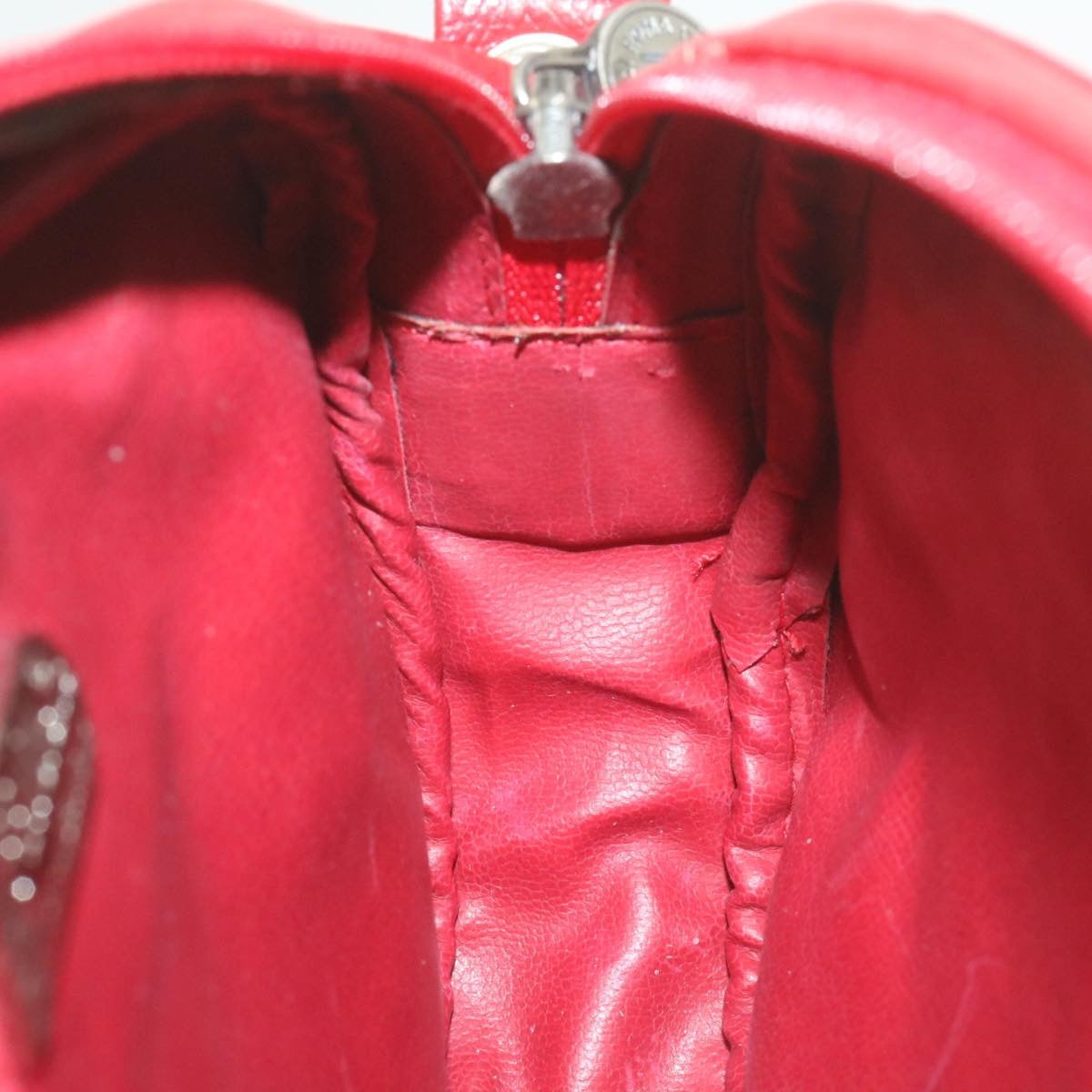 FENDI Shoulder Bag Red am864g