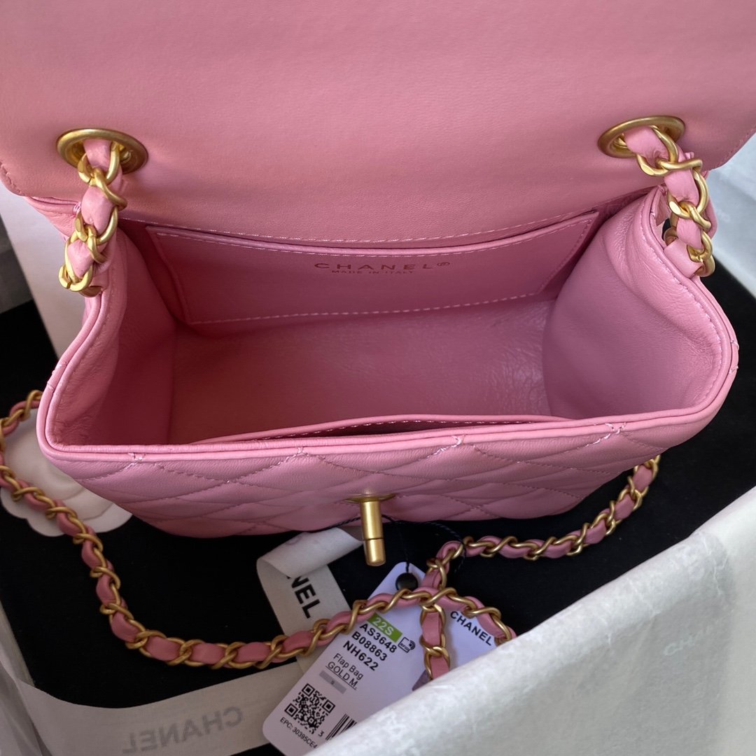 CHLMini Flap Bag PiNike For Women, Women’s Bags 6.7in/17cm