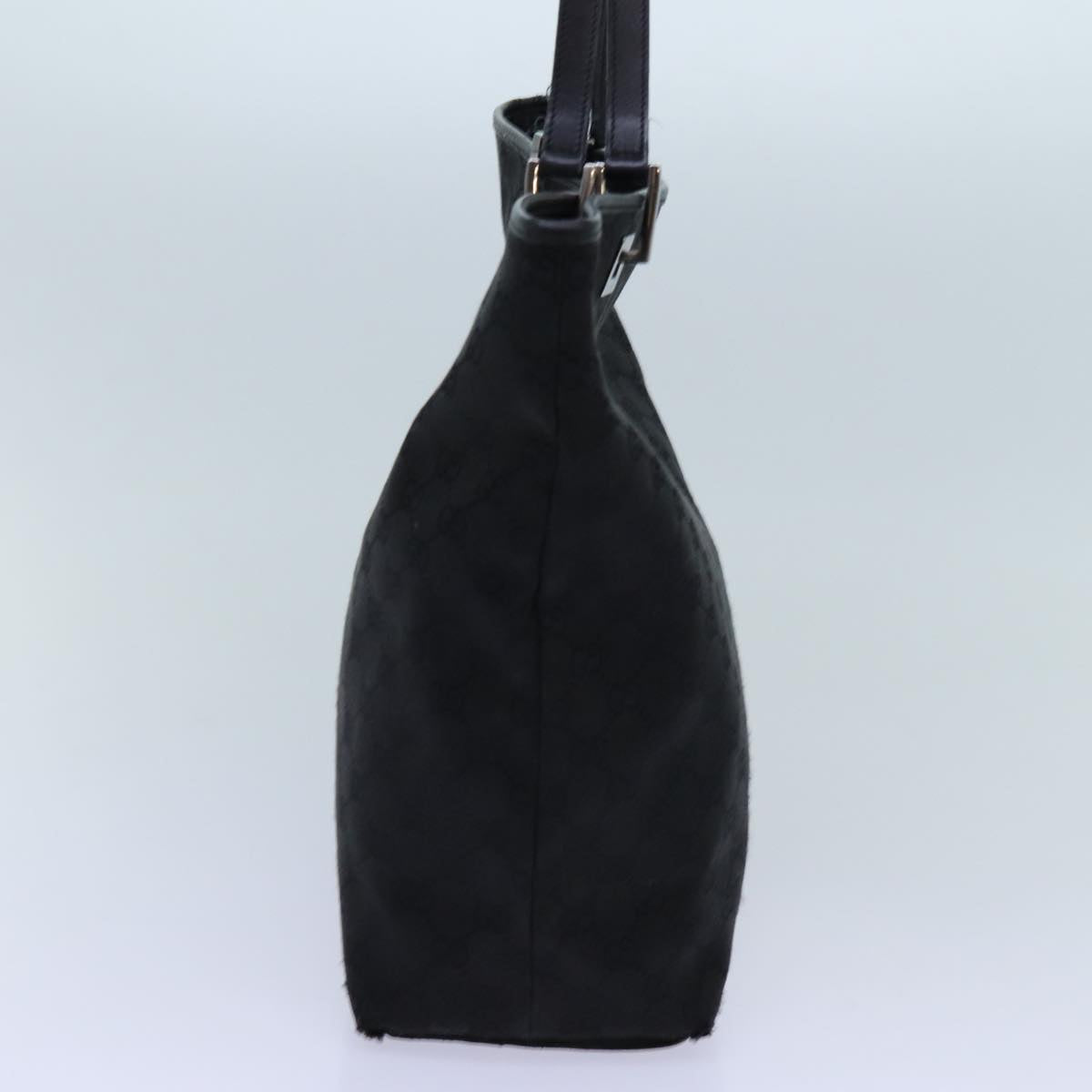 GUCCI GG Canvas Tote Bag Black hk1195