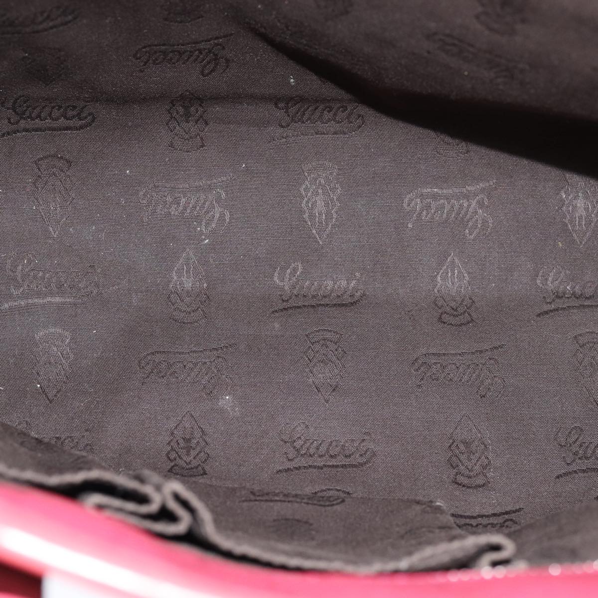 GUCCI GG Canvas Tote Bag Red 211138 hk1291