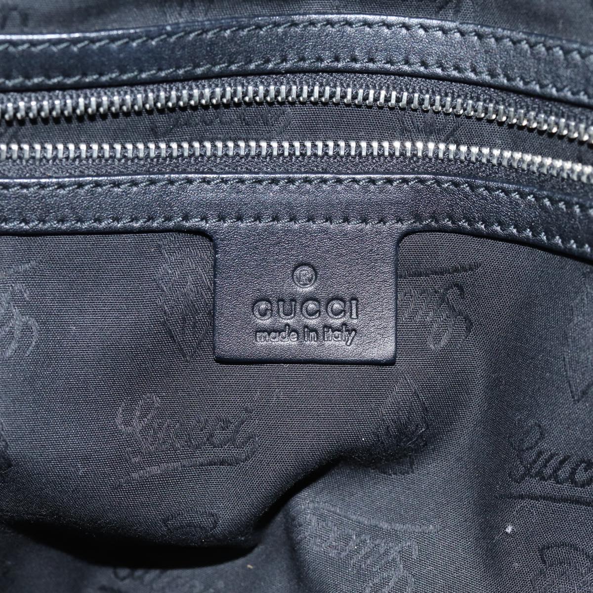 GUCCI GG Canvas Guccissima Horsebit Tote Bag Black 229852 hk1292