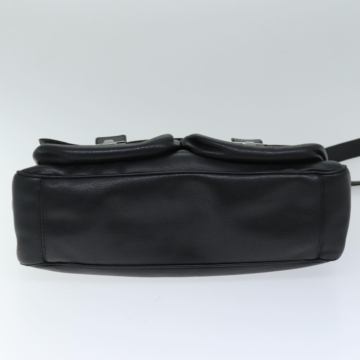 GUCCI Hand Bag Leather 2way Black hk1295
