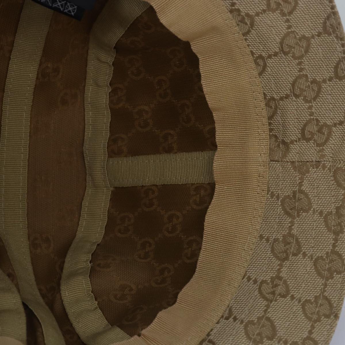 GUCCI GG Canvas Hat XL Beige hk1407