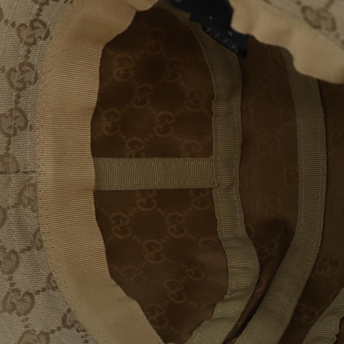 GUCCI GG Canvas Hat XL Beige hk1407