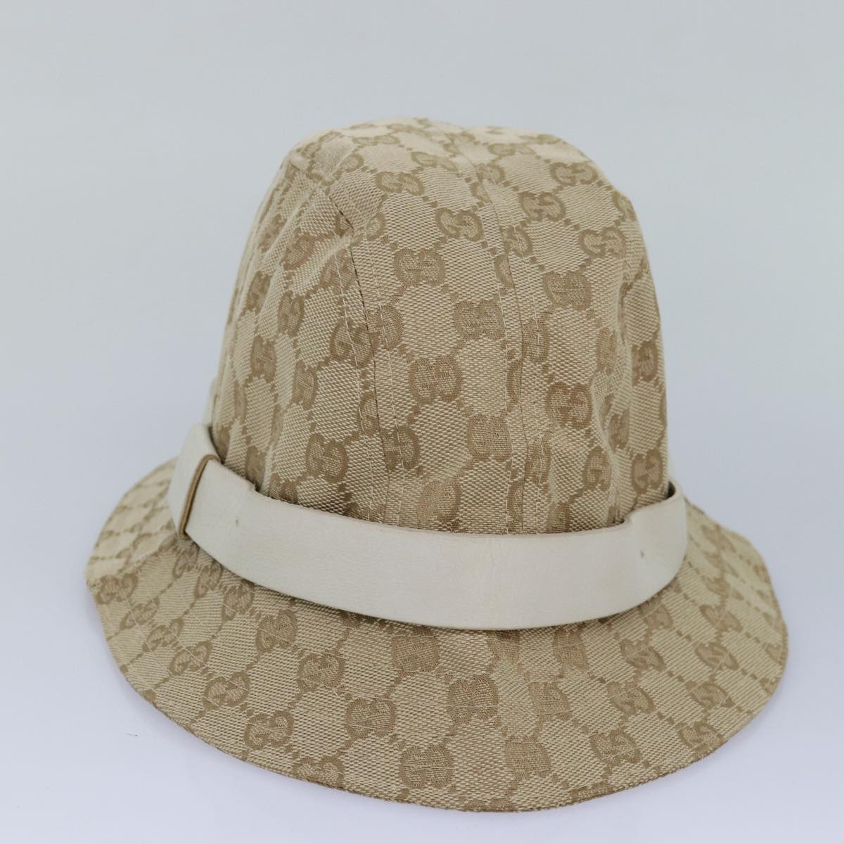GUCCI GG Canvas Hat XL Beige hk1407
