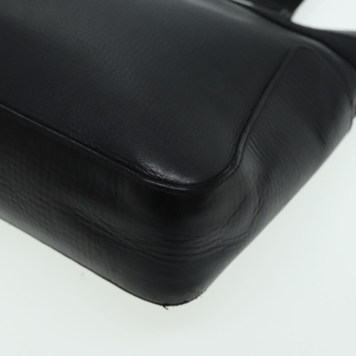 GUCCI Tote Bag Leather Black 73983 hk1431