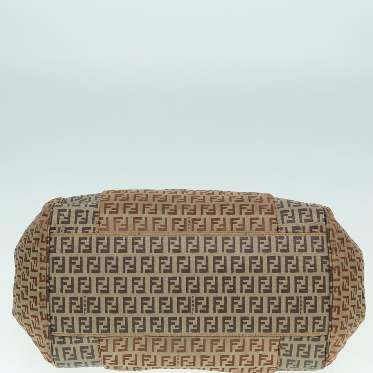 FENDI Zucchino Tote Bag Nylon Beige 8BN174 hk1659