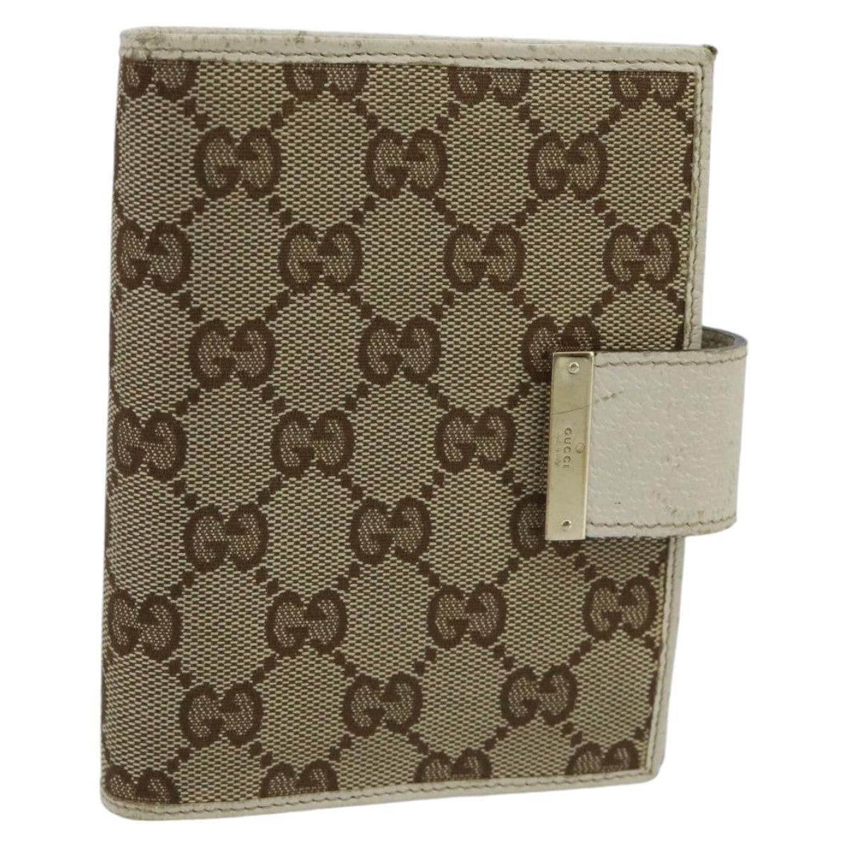 GUCCI GG Canvas Day Planner Cover Beige 115240 hk1809