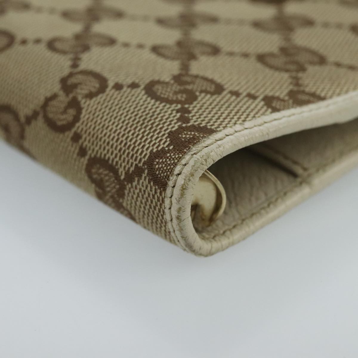 GUCCI GG Canvas Day Planner Cover Beige 115240 hk1809