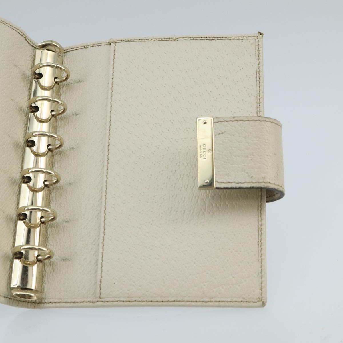 GUCCI GG Canvas Day Planner Cover Beige 115240 hk1809