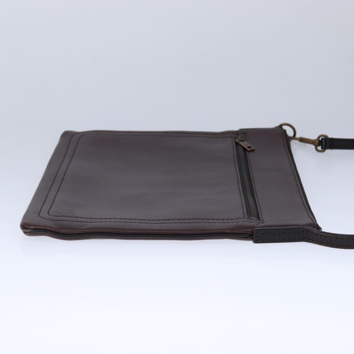 LOUIS VUITTON Utah Shawnee MM Shoulder Bag Leather Brown M93453 LV hk1878