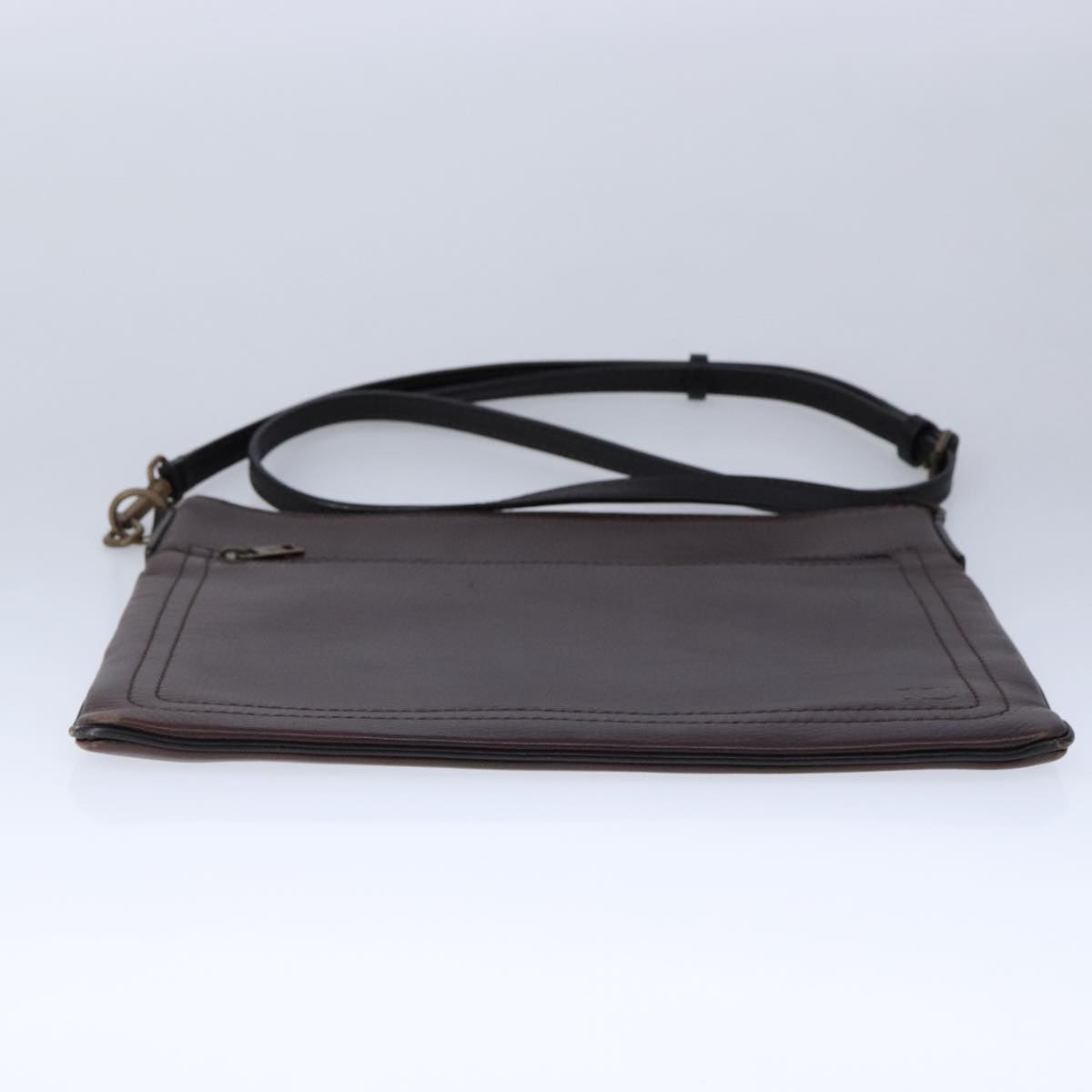 LOUIS VUITTON Utah Shawnee MM Shoulder Bag Leather Brown M93453 LV hk1878