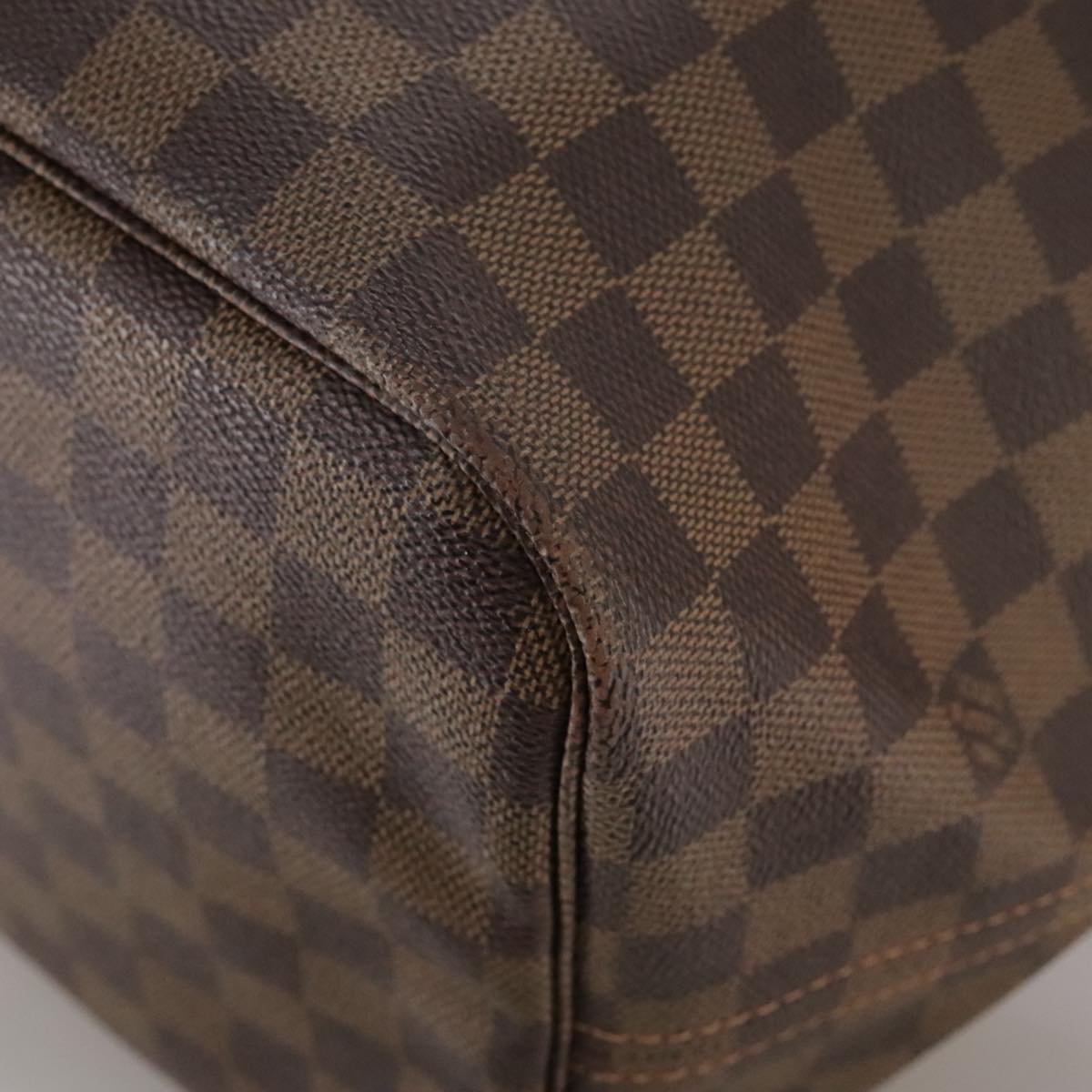 LOUIS VUITTON Damier Ebene Neverfull GM Tote Bag N51106 LV hk1879