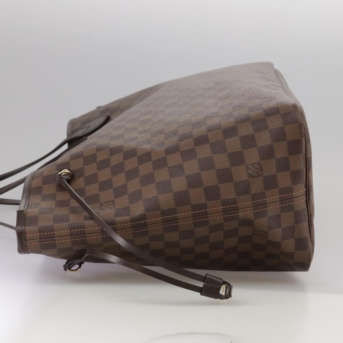 LOUIS VUITTON Damier Ebene Neverfull GM Tote Bag N51106 LV hk1879