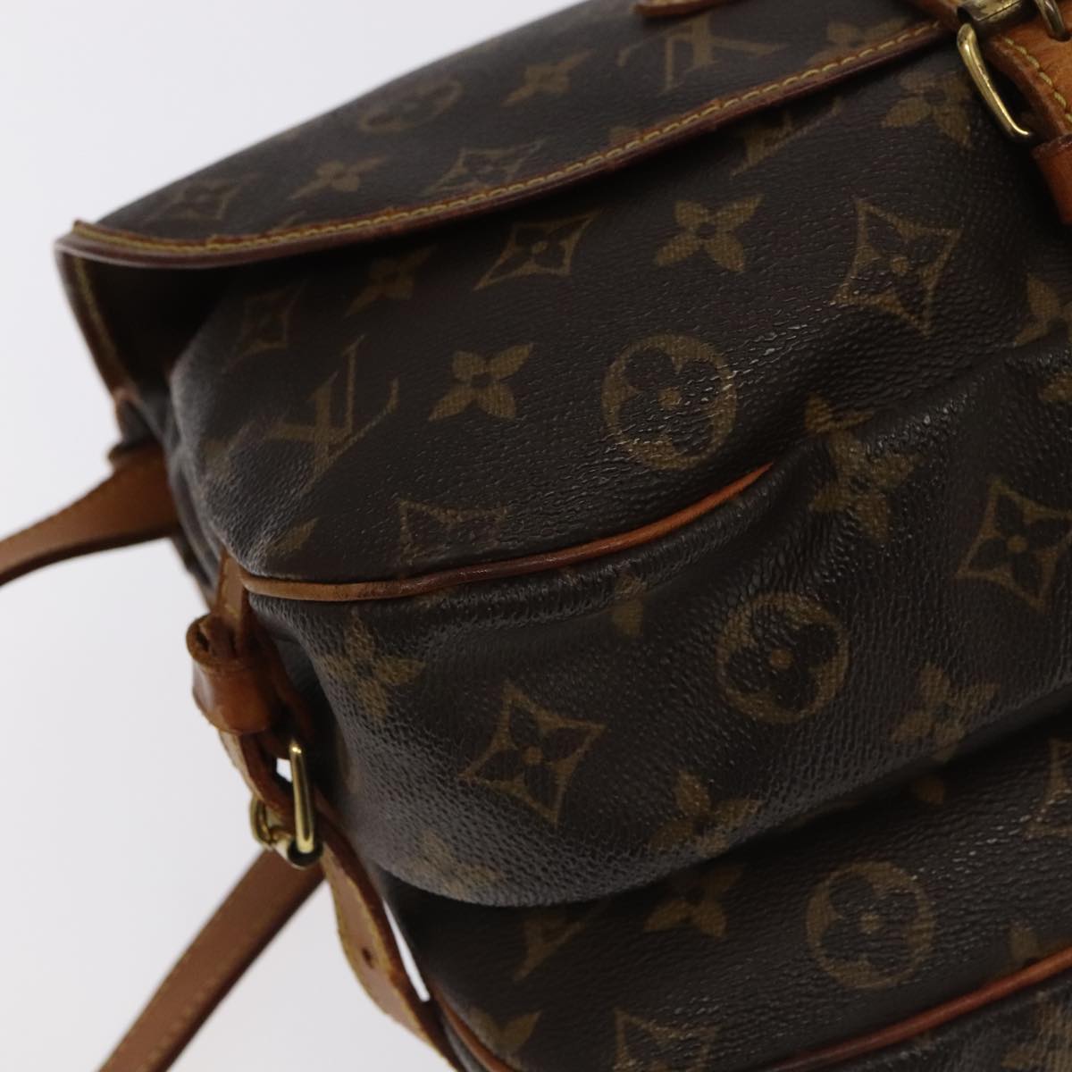 LOUIS VUITTON Monogram Saumur 30 Shoulder Bag M42256 LV hk1885