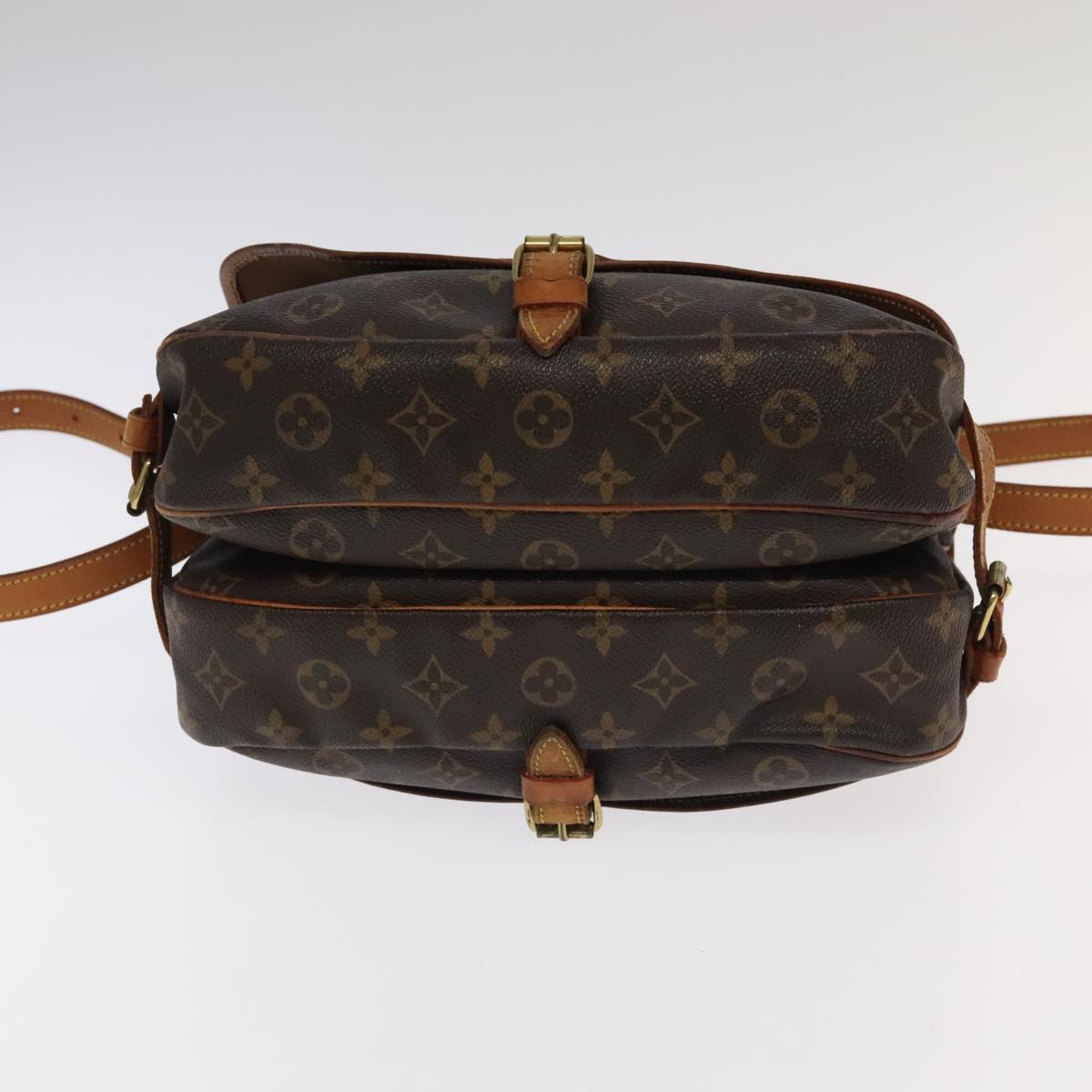 LOUIS VUITTON Monogram Saumur 30 Shoulder Bag M42256 LV hk1885