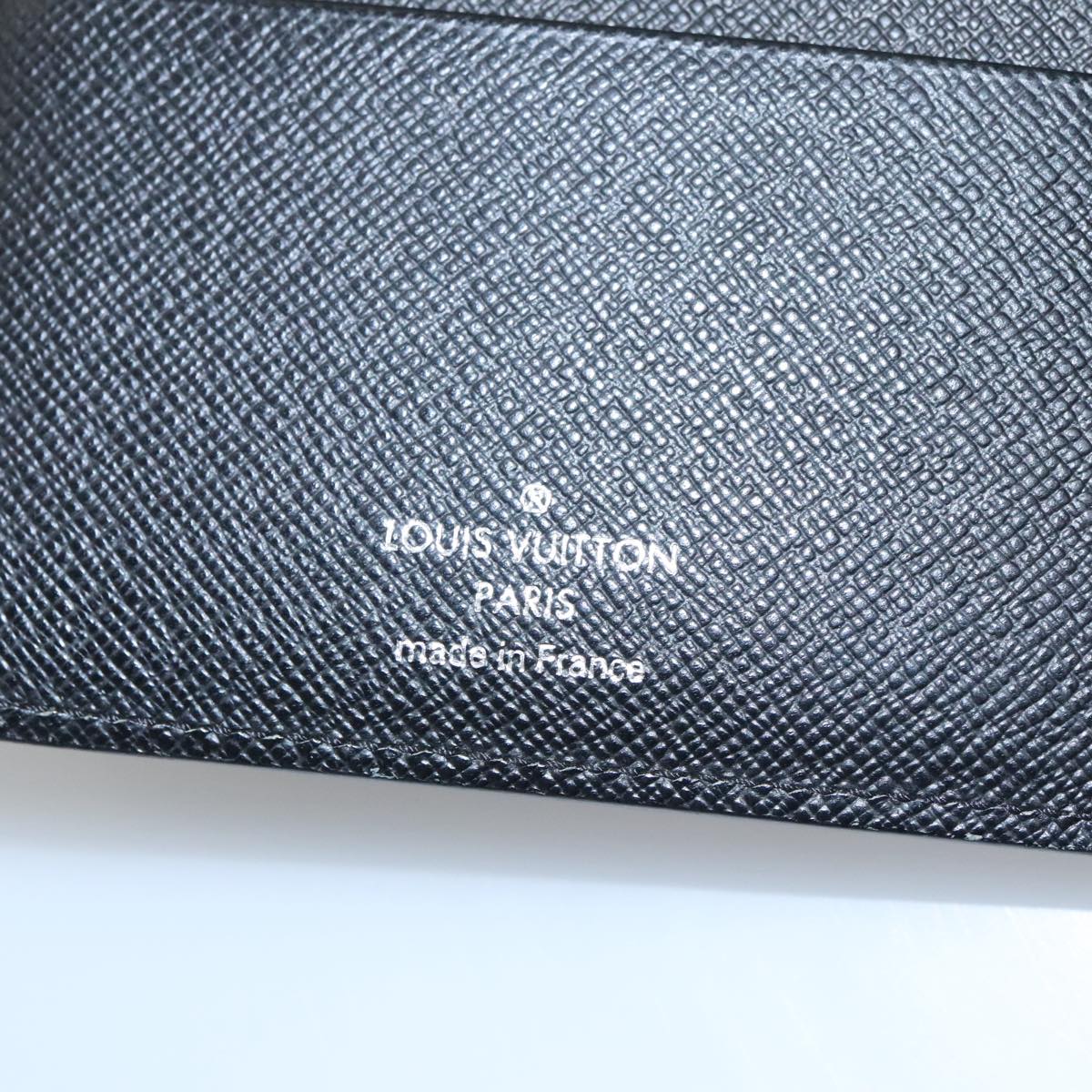 LOUIS VUITTON Epi Agenda MM Day Planner Cover Black R20042 LV hk1890