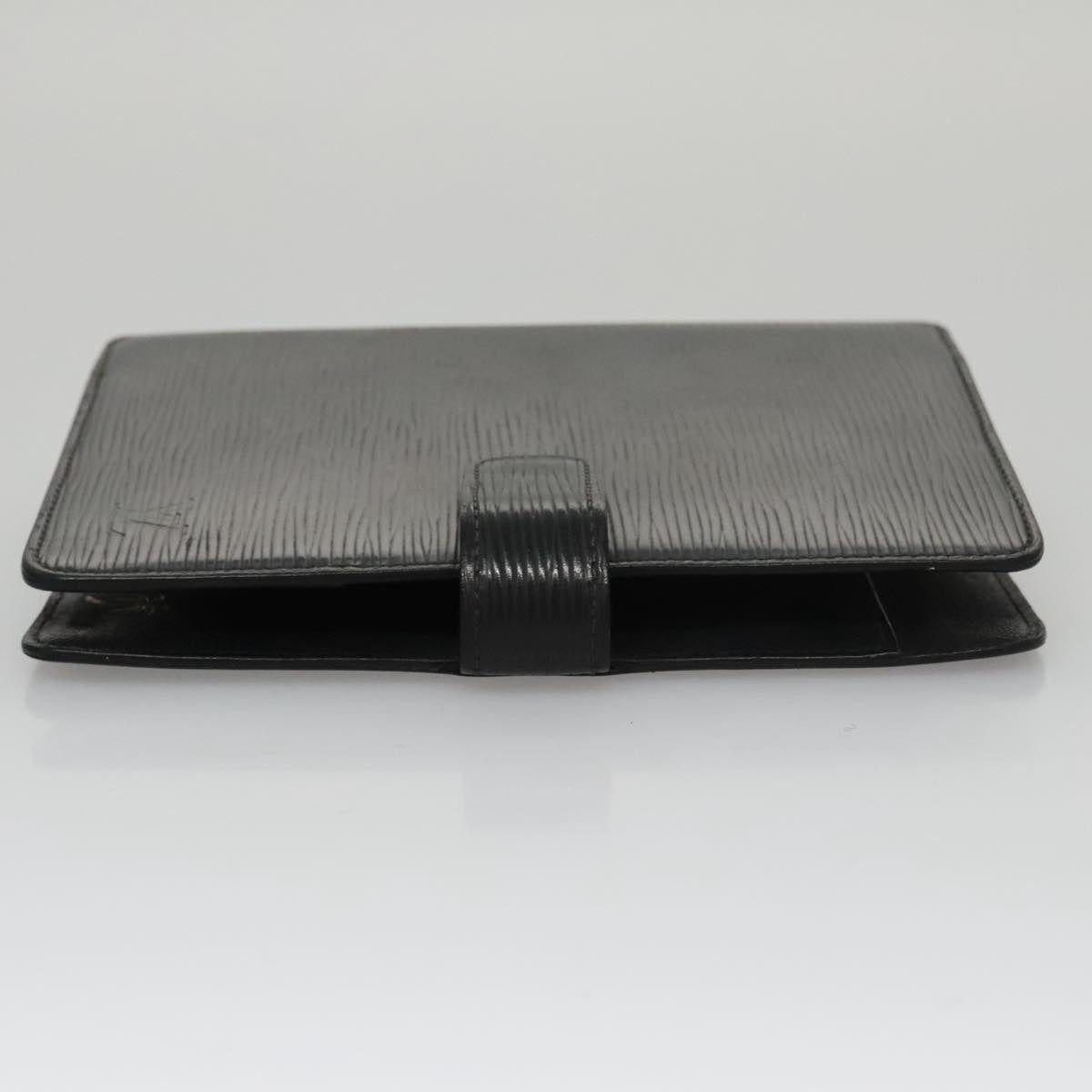 LOUIS VUITTON Epi Agenda MM Day Planner Cover Black R20042 LV hk1890