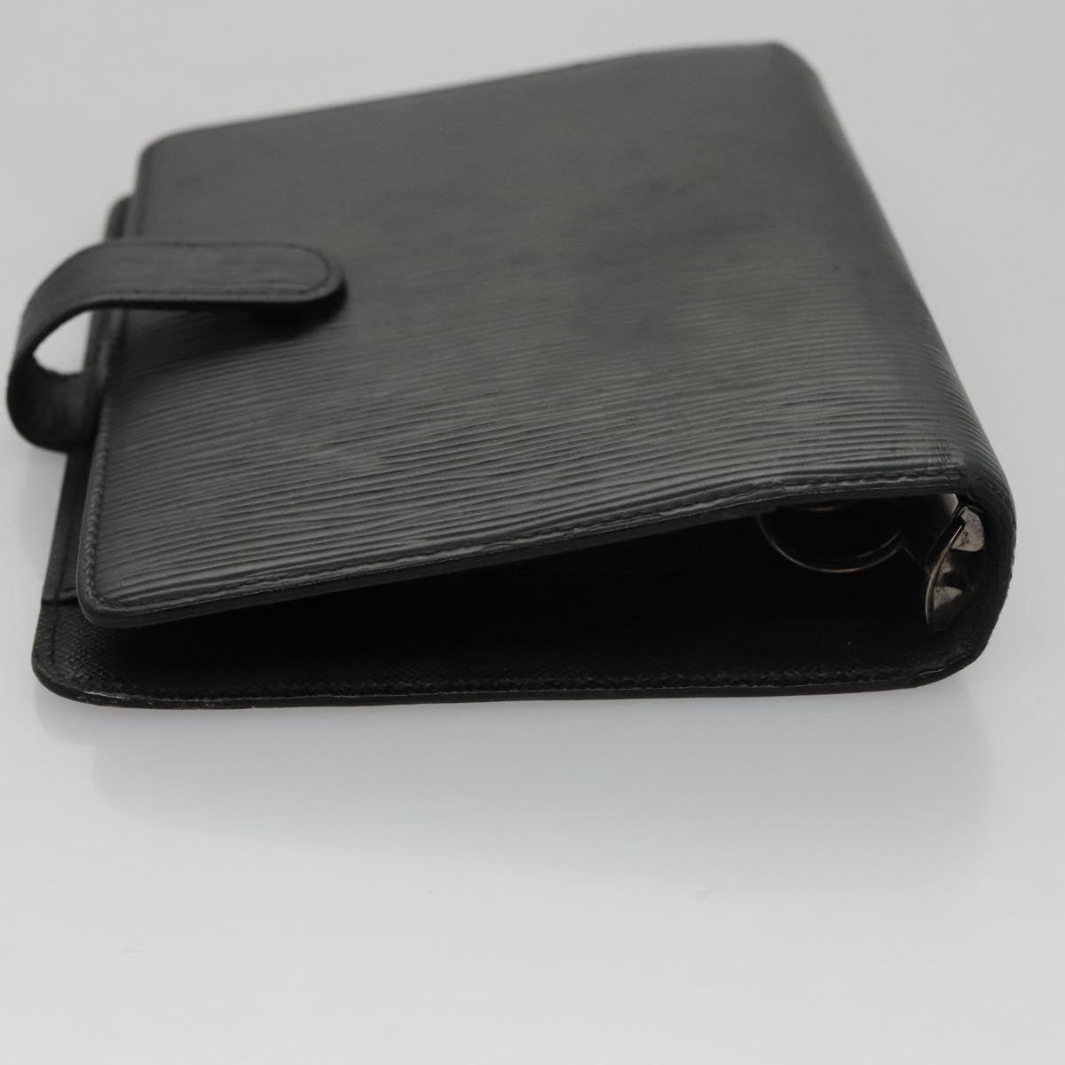 LOUIS VUITTON Epi Agenda MM Day Planner Cover Black R20042 LV hk1890