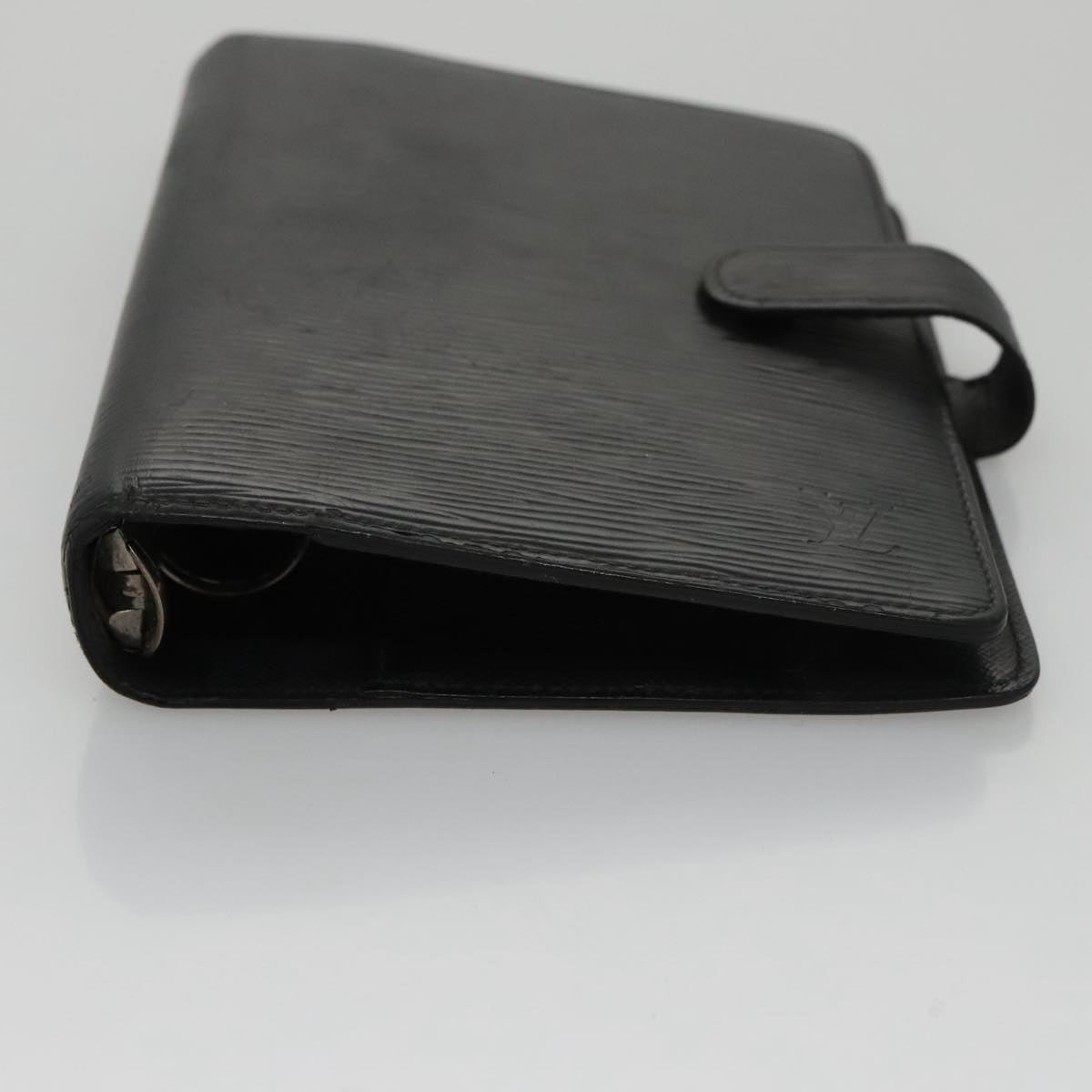 LOUIS VUITTON Epi Agenda MM Day Planner Cover Black R20042 LV hk1890