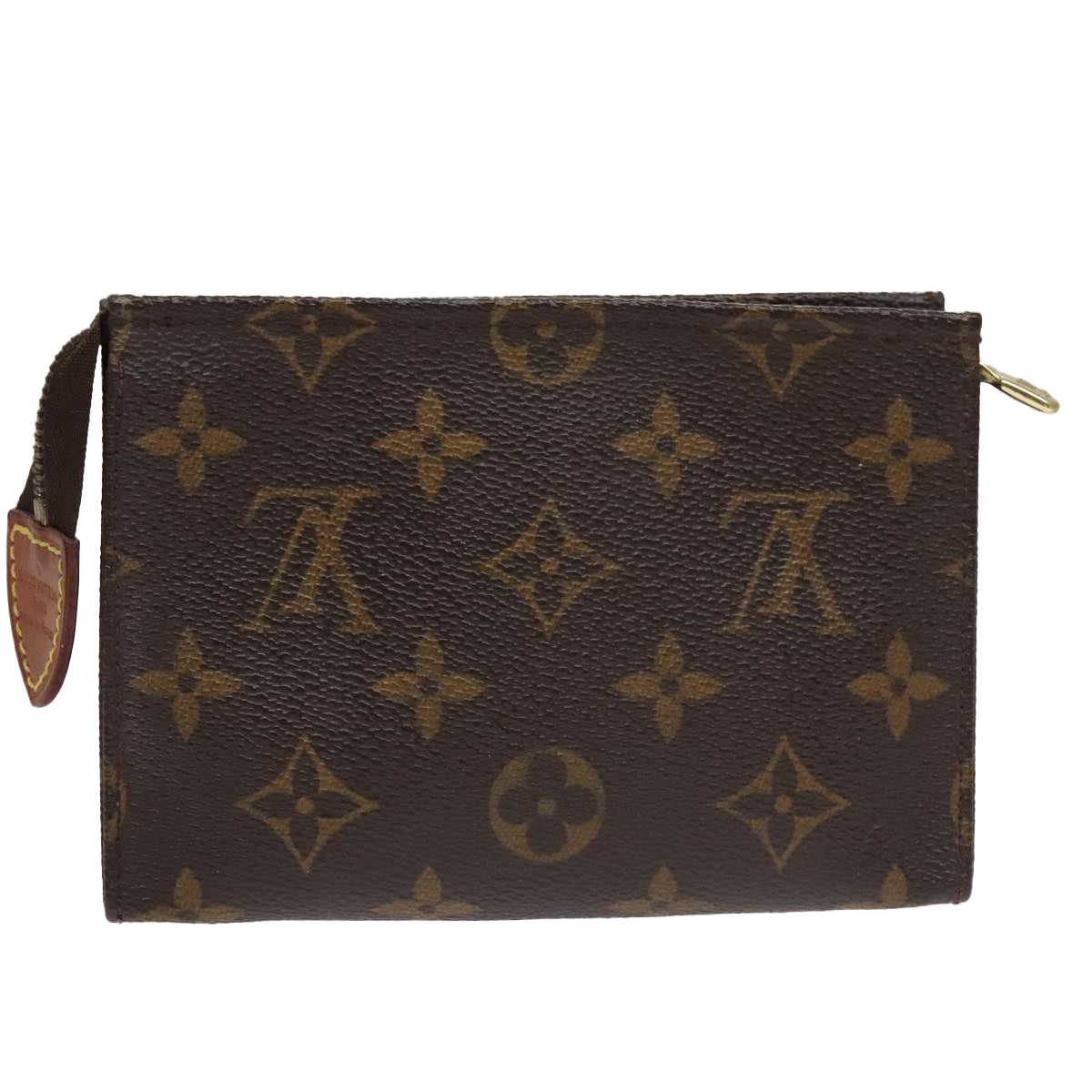 LOUIS VUITTON Monogram Poche Toilette 15 Pouch M47546 LV hk1891