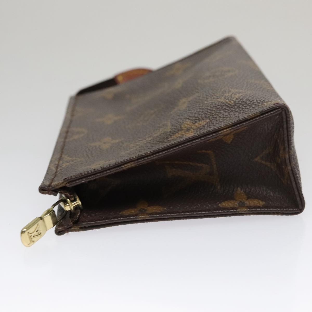 LOUIS VUITTON Monogram Poche Toilette 15 Pouch M47546 LV hk1891