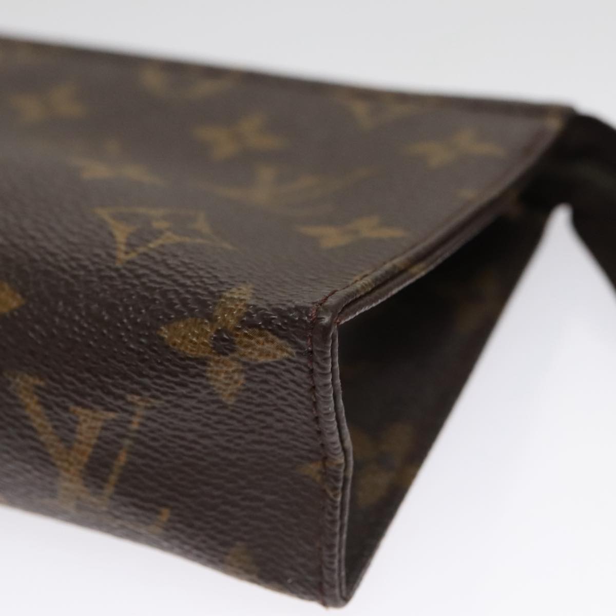 LOUIS VUITTON Monogram Poche Toilette 15 Pouch M47546 LV hk1891