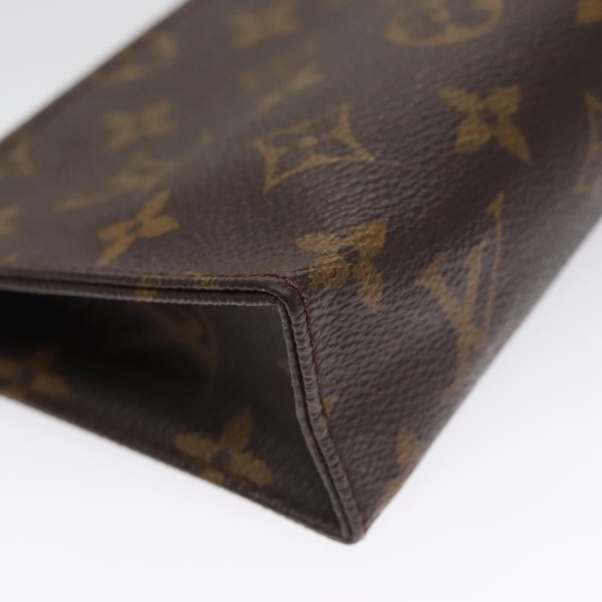 LOUIS VUITTON Monogram Poche Toilette 15 Pouch M47546 LV hk1891